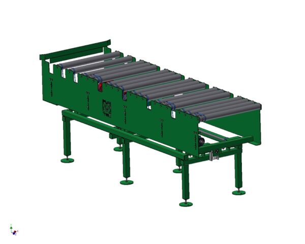 Roller conveyor - liftable [02210002-40]