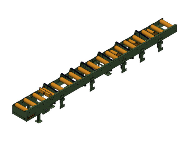 Roller conveyor with cross chains [02020171-10]